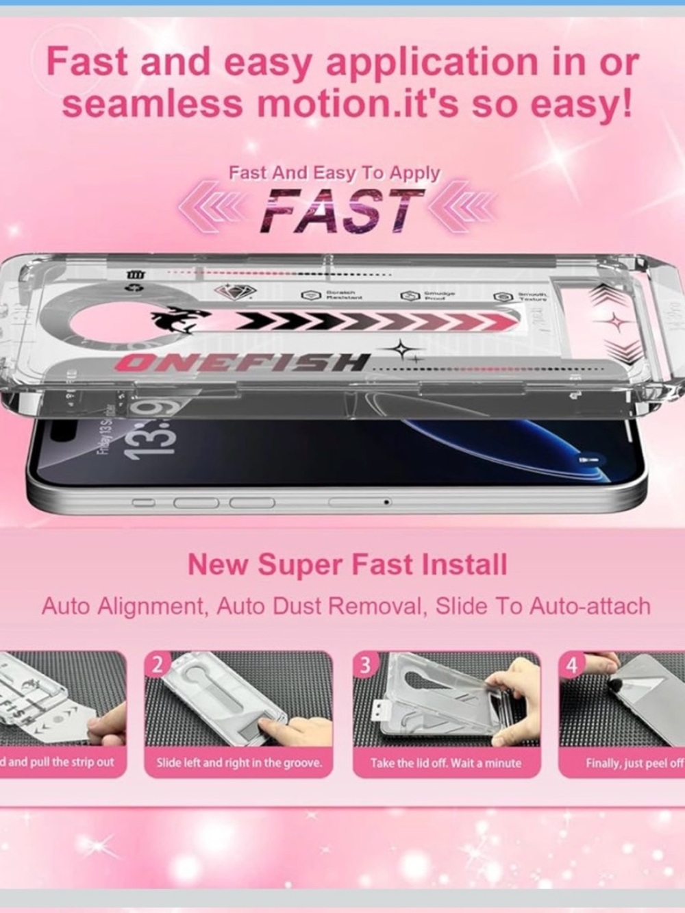 Phone Screen Protector Transparent - Picture 2 of 6